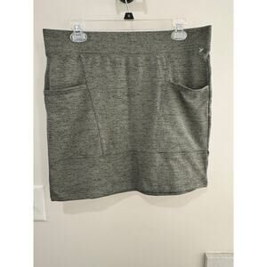Toad & Co Intermezzo Skirt | Grey Blue | Size Medium